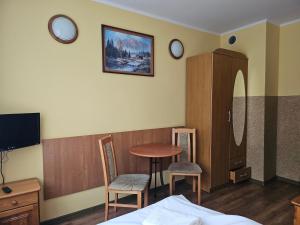 Posteľ alebo postele v izbe v ubytovaní "Hel" Wieniec Zdrój