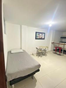 Postel nebo postele na pokoji v ubytování CAS V&B Apartamentos