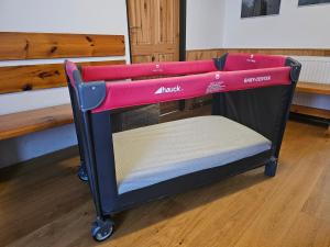Postel nebo postele na pokoji v ubytování Chaloupka