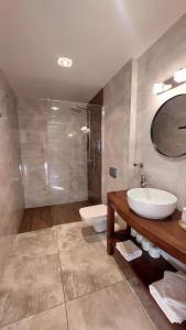 Kúpeľňa v ubytovaní Apartamenty Biała Perła + 37 fotografií