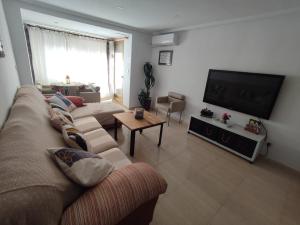 Telewizja i/lub zestaw kina domowego w obiekcie Eva Santa pola