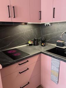 Kuchyň nebo kuchyňský kout v ubytování Manoria studio + 6 fotografií