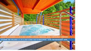 Bazén v ubytování Resort Špindl nebo v jeho okolí