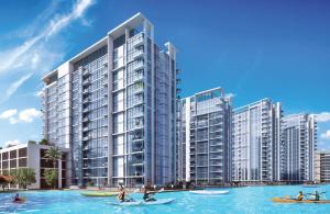 Fotografie z fotogalerie ubytování Luxury 1BR with Aquatic View, District One v Dubaji