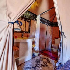 Koupelna v ubytování Glamping Under Stars