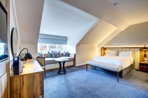 Postel nebo postele na pokoji v ubytování Radisson Blu Hotel, Durham