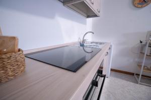 Kuchyň nebo kuchyňský kout v ubytování La Perla del Bernina Express