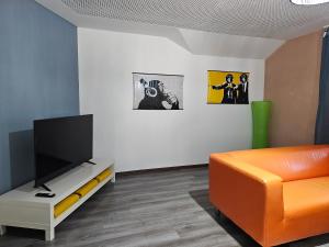 Μια τηλεόραση ή/και κέντρο ψυχαγωγίας στο Sleep here