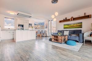 Köök või kööginurk majutusasutuses Penthouse in den Bergen