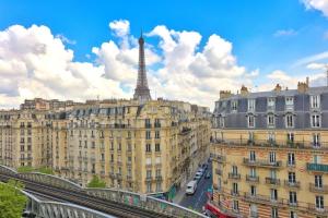 Vista general de París o vistes de la ciutat des de l'apartament