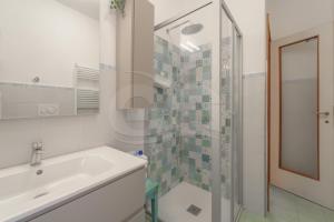 Koupelna v ubytování Casa Floretta - Goelba