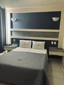 Letto o letti in una camera di Hotel Union Guadalajara