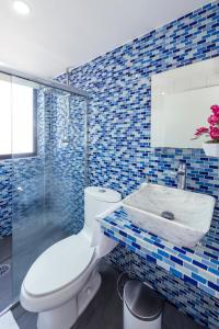 Ένα μπάνιο στο Departamento en Coyoacán 7