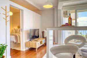 TV/trung tâm giải trí tại Elsa's Place, a Home in Madeira