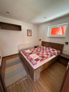 Postel nebo postele na pokoji v ubytování Zázrivský Dvor - Apartmán Zuzana, Wellness, Self Check-in