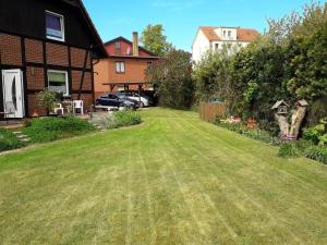 Aed väljaspool majutusasutust Ferienwohnung in der hübschen Inselstadt Malchow