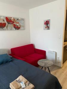 Posezení v ubytování Apartmán Podhájska