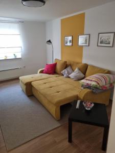 Katil atau katil-katil dalam bilik di Apartman Lujzijana