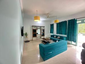 Χώρος καθιστικού στο Mediterrian Goan villa near beach