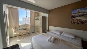 Postel nebo postele na pokoji v ubytování Hotel Boreas