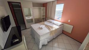 Postel nebo postele na pokoji v ubytování Hotel Boreas