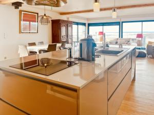 Dapur atau dapur kecil di S'évader vers l'horizon 6pers, calme, wifi