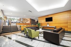 Posezení v ubytování Clarion Suites Gateway