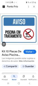 Certifikát, hodnocení, plakát nebo jiný dokument vystavený v ubytování Cabaña Sol y Mar