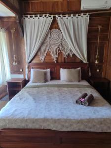 Little Elephant Cottage客房内的一张或多张床位