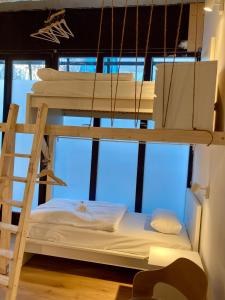 Minimal Hostel Kreuzberg客房内的一张或多张床位