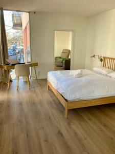 Minimal Hostel Kreuzberg客房内的一张或多张床位