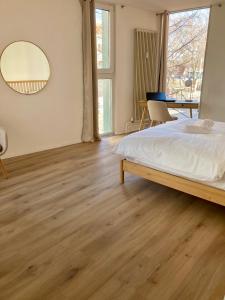 Minimal Hostel Kreuzberg客房内的一张或多张床位