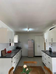 A cozinha ou kitchenette de Nadi Airport rooms