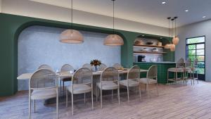 Köök või kööginurk majutusasutuses The Initial Sama Serviced Residences