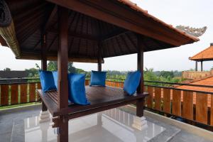 Balkón nebo terasa v ubytování Oemah Joglo 2 Ubud