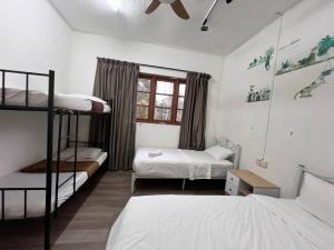 Postel nebo postele na pokoji v ubytování Mountain View Guesthouse Cameron Highlands