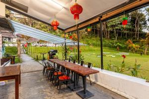 Zahrada ubytování Mountain View Guesthouse Cameron Highlands