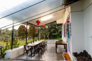 Zahrada ubytování Mountain View Guesthouse Cameron Highlands