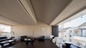 Area soggiorno di 西塘光向度艺术酒店WNDR Hotel Xitang