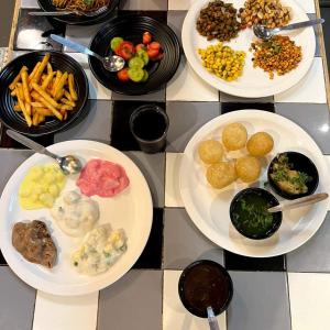 酒店内部或周边提供的食物