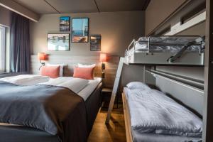 Ein Bett oder Betten in einem Zimmer der Unterkunft Scandic Glostrup
