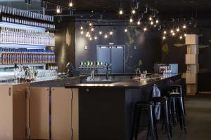 Ο χώρος του lounge ή του μπαρ στο Scandic Kolding