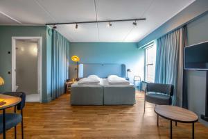 Katil atau katil-katil dalam bilik di Scandic Silkeborg