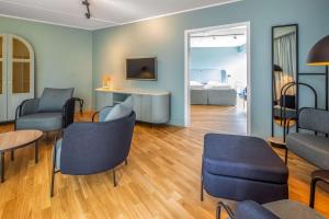 Ruang duduk di Scandic Silkeborg