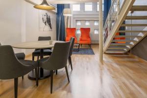 Coin salon dans l'établissement Scandic Grand Marina