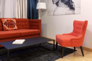 Coin salon dans l'établissement Scandic Grand Marina