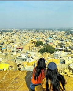 Vista generica su Jaisalmer o vista sulla città dall'interno dell'hotel