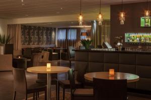 Lounge nebo bar v ubytování Scandic Asker