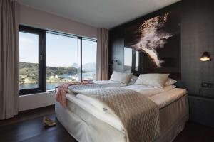 Postel nebo postele na pokoji v ubytování Scandic Havet