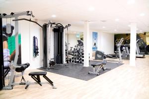 Fitness centrum a/nebo fitness zařízení v ubytování Scandic Plaza Borås